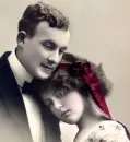 Old fashion valentine