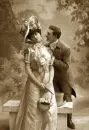 Old fashion valentine