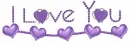 Purple heart i love u