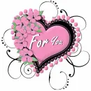 for u pink heart