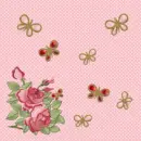flower and butterfly