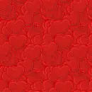 red glitter love heart background