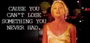 You can't lose something you never had...