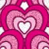 glitter pink hearts love background