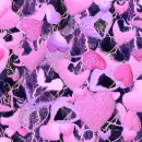 GLITTER LIGHTENING BULT HEARTS