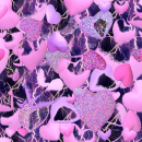 GLITTER LIGHTENING HEARTS