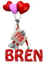 February Valentine Bren