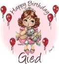 Gied - Happy Birthday 