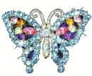 SHIMMERY DIAMOND BUTTERFLY