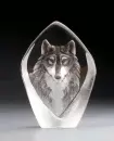 SHIMMERING GLASS WOLF