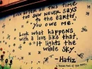 the sun never say 'you owe me'