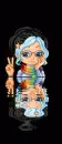 reflection of a lunaii doll!