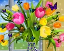GLITTERY BUTTERFLY TULIPS