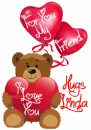 For you my friend hugs Linda