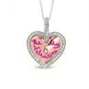 BE MY VALENTINE HEART NECKLACE
