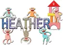sock monkeys Heather