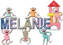 sock monkeys Melanie