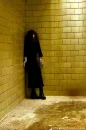 Girl Hiding