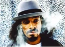 Snoop Dogg smoking