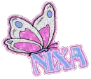 BUTTERFLRY WITH GIRL NAME