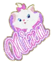 KITTEN MARIE WITH MY NAME