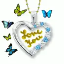 LOVE YOU CRYSTAL HEART