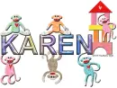 sock monkeys Karen