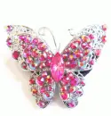 GLITTER CRYSTAL BUTTERFLY