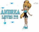 Andrea loves it!