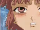 Creepy rolling eye girl