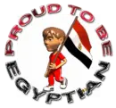 proud to be egyptian flag