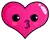 Kissy heart