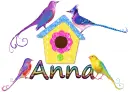 spring birds for Anna