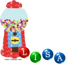 gumballs and candy Lisa