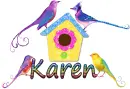 spring birds for Karen