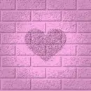 pink glitter heart love background