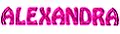 pink avatar for Alexandra