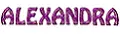 purple avatar for Alexandra
