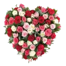 corazon de rosas