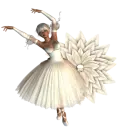 Woman stands on starflower