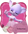 valentine kitty