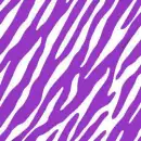 Purple zebra print