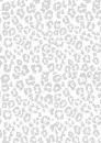 Grey leopard print