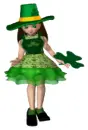 ST PATRICKS DAY DOLL