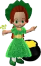 ST PATRICKS DAY DOLL