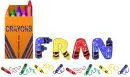 crayons Fran