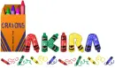 crayons Akira