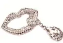 GLISTENING DIAMOND LIP HEART
