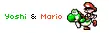 Yoshi & baby mario