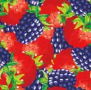 seamless glitter berry background